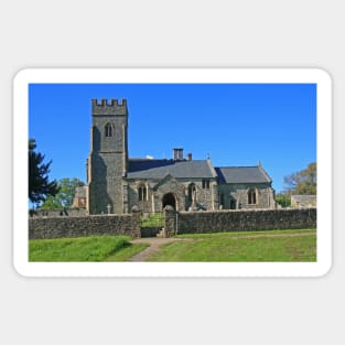 The Church of St Mary, East Quantoxhead, May 2021 Sticker